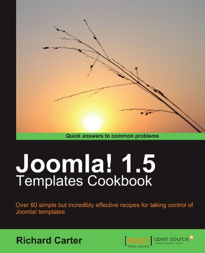 Joomla 15 Templates Cookbook Richard Carter