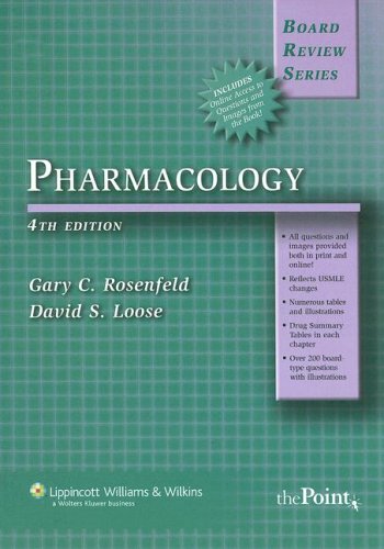 Brs Pharmacology 4th Edition Board Review Series Fourth Gary C Rosenfeld