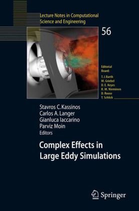 Complex Effects In Large Eddy Simulations Lecture Notes In Computational Science And Engineering 1st Edition Stavros C Kassinos