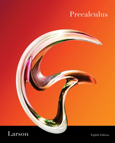 Precalculus Eighth Edition 8th Edition Ron Larson