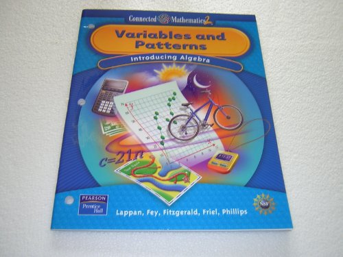 Variables And Patterns Introducing Algebra Connected Mathematics 2 Glenda Lappan