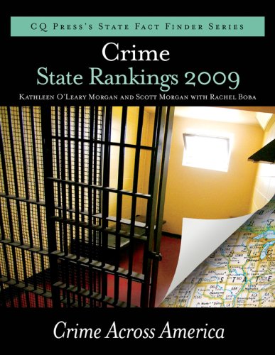 Crime State Rankings 2009 1st Edition Scott Morgan Kathleen Oleary M Morgan