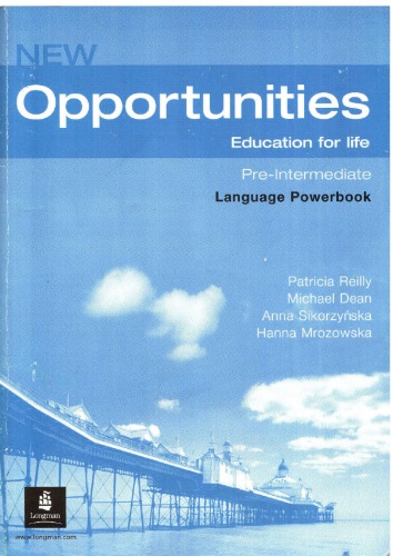 Opportunities Global Preintermediate Language Powerbook 2nd Edition Patricia Reilly