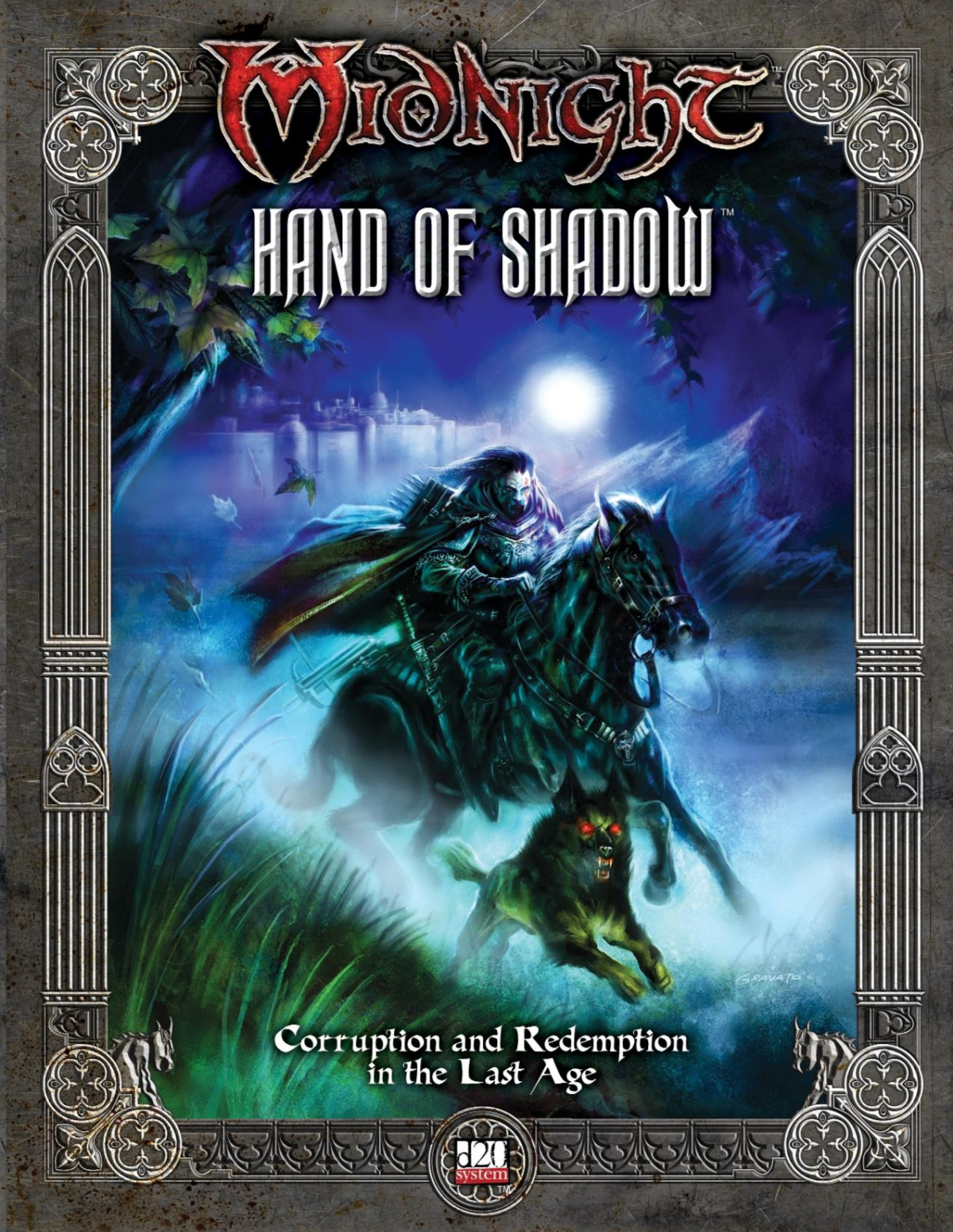 Hand Of Shadow Dungeons Dragons D20 35 Fantasy Roleplaying Midnight Setting Fantasy Flight Games