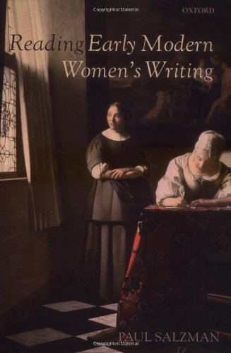 Reading Early Modern Womens Writing Paul Salzman