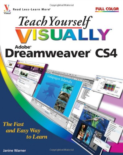 Teach Yourself Visually Dreamweaver Cs4 1st Edition Janine C Warner