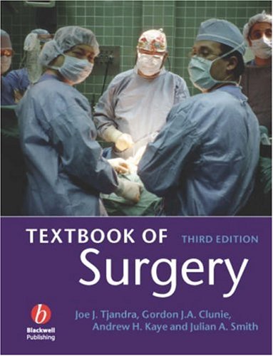 Textbook Of Surgery 3rd Edition 3rd Edition Joe Tjandra Gordon J A Clunie