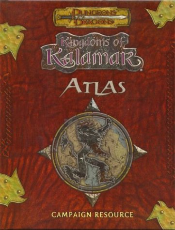 Kingdoms Of Kalamar Atlas Dungeons Dragons 3rd Edition Bob Burke
