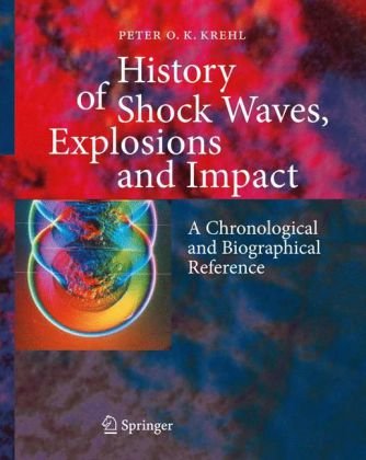 History Of Shock Waves Explosions And Impact A Chronological And Biographical Reference 1st Edition Peter O K Krehl Auth