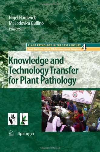 Knowledge And Technology Transfer For Plant Pathology 1st Edition E Boa Auth