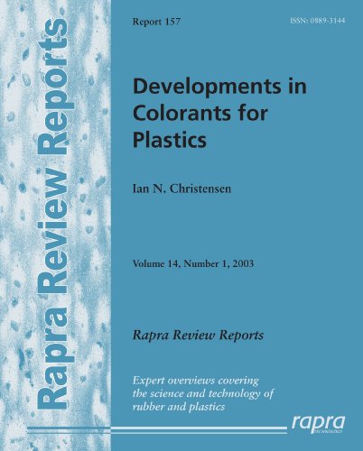 Developments In Colorants For Plastics Christensen Ian
