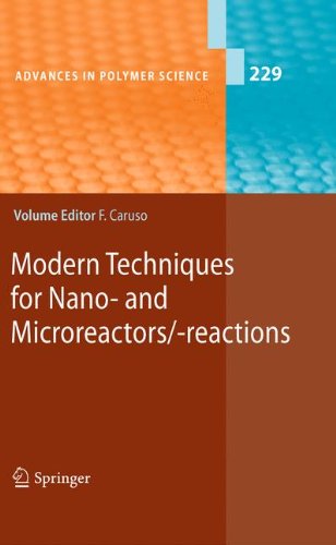 Modern Techniques For Nano And Microreactorsreactions 1st Edition Katharina Landfester