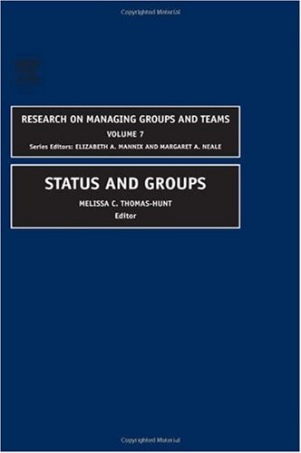 Status And Groups Research Managing Groups And Teams Melissa Thomashunt