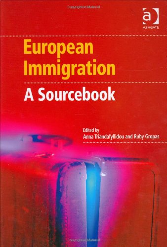 European Immigration Anna Triandafyllidou And Ruby Gropas