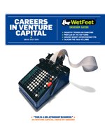 Careers In Venture Capital And Private Equity 2008 Wetfeet