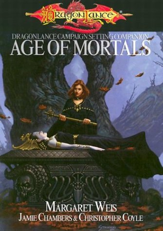 Age Of Mortals Dungeons Dragons D20 Fantasy Roleplaying Dragonlance Setting Margaret Weis