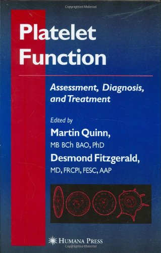 Platelet Function Assessment Diagnosis And Treatment Contemporary Cardiology 1st Edition Martin Quinn