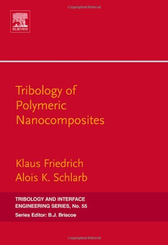 Tribology Of Polymeric Nanocomposites Volume 55 Friction And Wear Of Bulk Materials And Coatings Tribology And Interface Engineering Klaus Friedrich