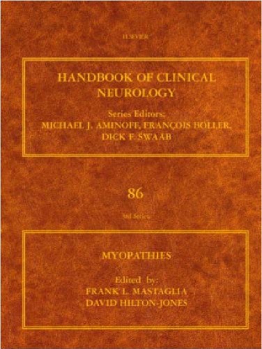 Myopathies And Muscle Diseases Handbook Of Clinical Neurology Vol 86 Series Editors Aminoff Boller And Swaab Frank L Mastaglia Mdwa Fracp Frcp