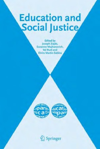 Education And Social Justice J Zajda S Majhanovich V Rust