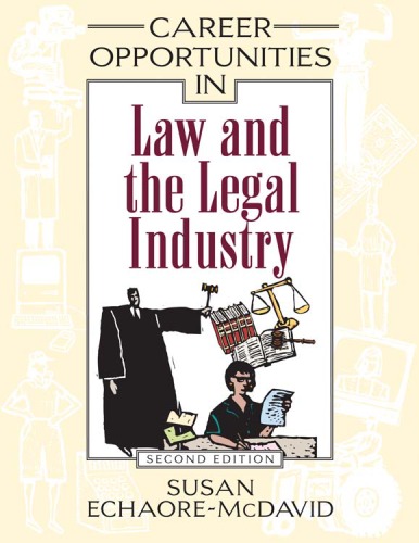 Career Opportunities In Law And The Legal Industry Susan Echaoremcdavid
