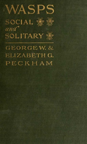 Wasps Social And Solitary 1905 George W Peckham Elizabeth G Peckham