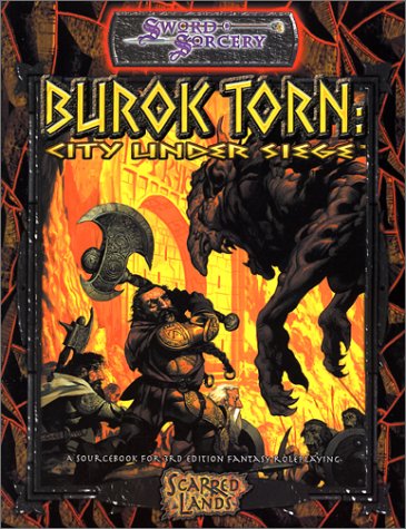Burok Torn City under Siege 1st Edition by Sword and Sorcery Studio ISBN 1588461874 978-1588461872