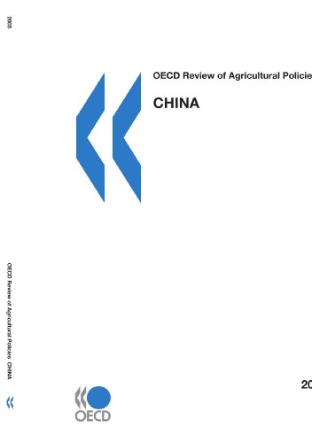 Oecd Review Of Agricultural Policies China Oecd Reviews Of Agricultural Policies Oecd