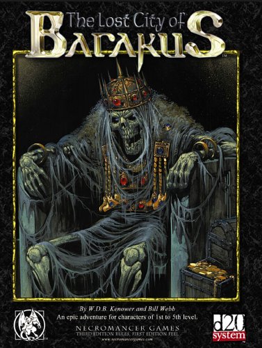 The Lost City Of Barakus Dungeons Dragons D20 35 Fantasy Roleplaying Bill Webb