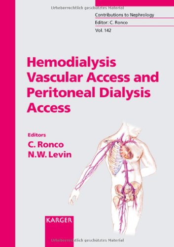 Hemodialysis Vascular Access And Peritoneal Dialysis Access Contributions To Nephrology 1st Edition Claudio Ronco