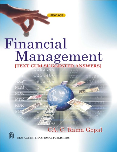 Financial Management Text Cum Suggested Answers Rama Gopal