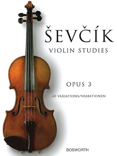 Violin Studies Opus 3 40 Variations Variationen Evk