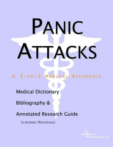 Panic Attacks A Medical Dictionary Bibliography And Annotated Research Guide To Internet References Icon Health Publications