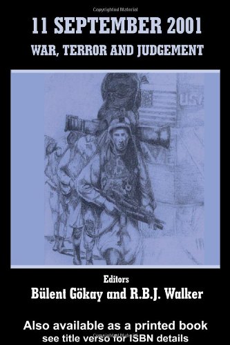 11 September 2001 War Terror And Judgement 1st Edition Bulent Gokay