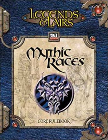 Legends Lairs Mythic Races Character Race Compendium Dungeons Dragons D20 Fantasy Flight Games