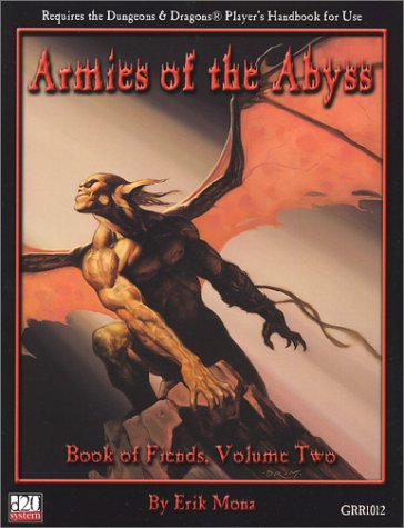 Armies Of The Abyss Book Of Fiends Vol 2 D20 System Book Of Fiends Vol 2 Erik Mona