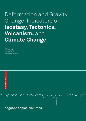 Deformation And Gravity Change Indicators Of Isostasy Tectonics Volcanism And Climate Change Pageoph Topical Volumes 1st Edition Detlef Wolf