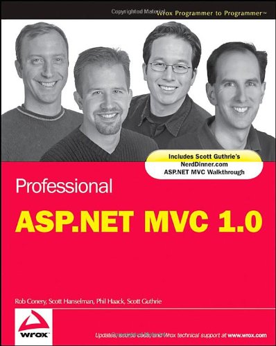 Professional Aspnet Mvc 10 1st Edition Rob Conery Scott Hanselman