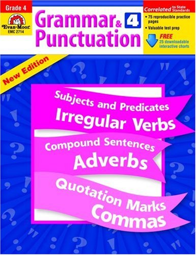 Grammar And Punctuation Grade 4 Evanmoor