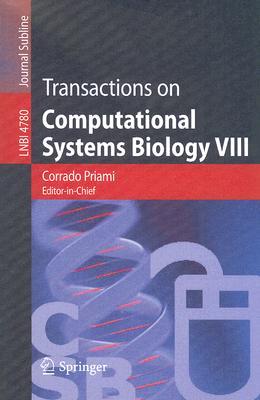 Transactions On Computational Systems Biology Viii Priami Corradoeditor