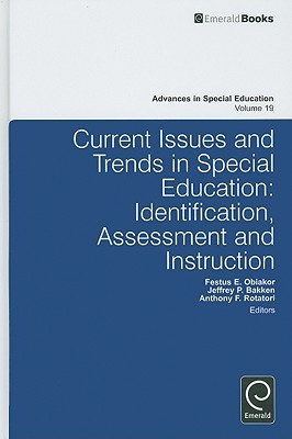 Current Issues And Trends In Special Education Identification Assessment And Instruction Obiakor