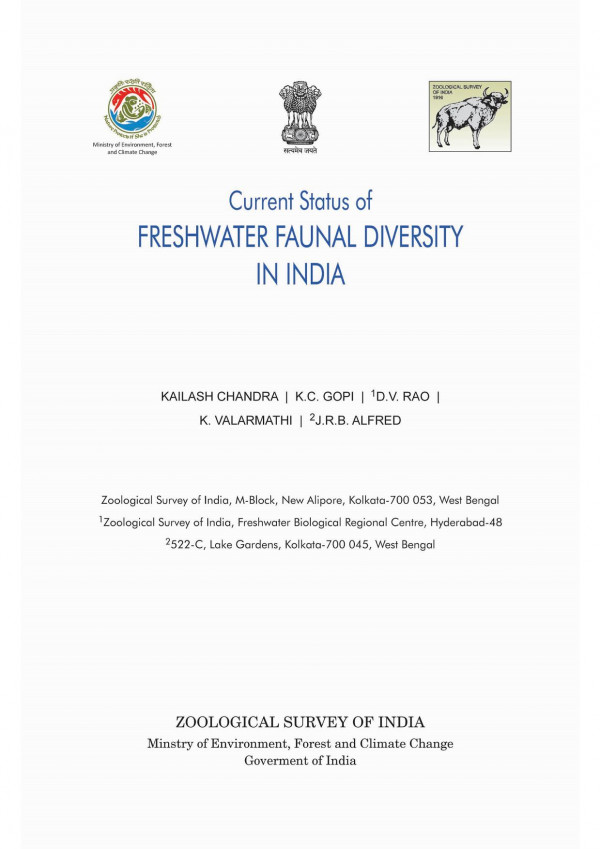 Current Status Of Freshwater Faunal Diversity In India Crustacea Eumalacostraca Bathynellacea Shabuddin Shaik Yenumula Ranga Reddy