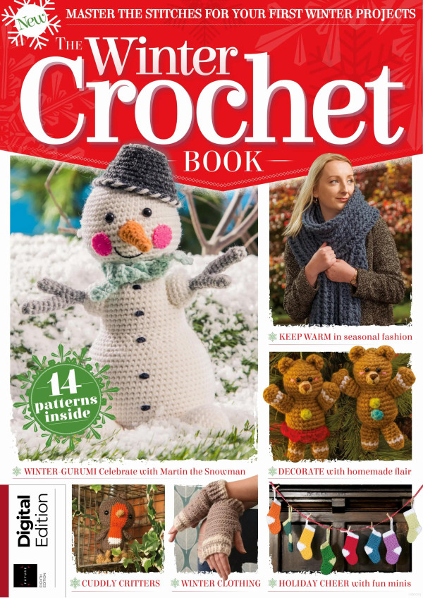 The Winter Crochet Book 8th Edition Bookazine 8th Edition Future Plc