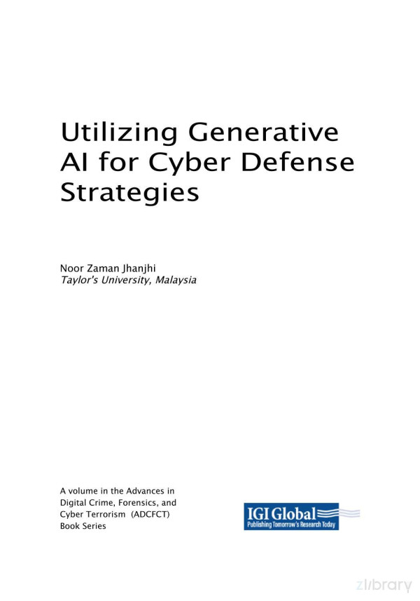 Utilizing Generative Ai For Cyber Defense Strategies