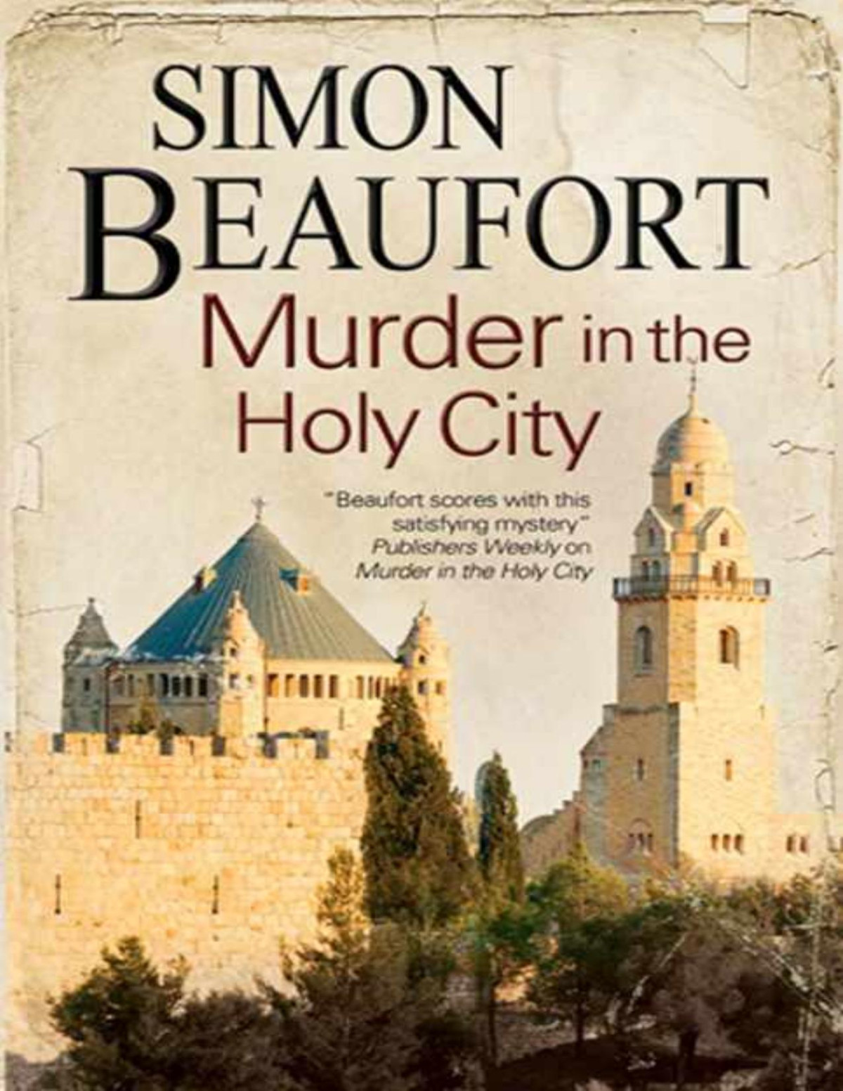 Murder In The Holy City First Uk Publication Simon Beaufort