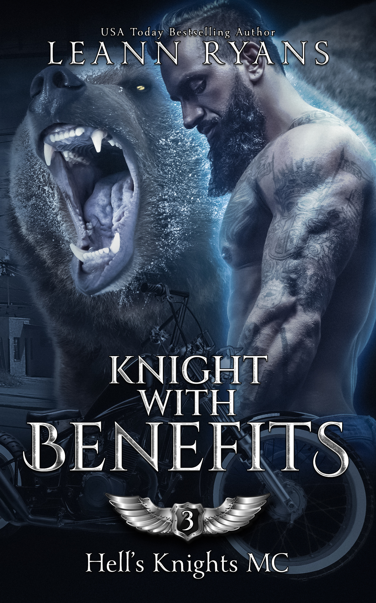 Knight With Benefits A Bear Shifter Mc Romance Hells Knights Mc Book 3 Leann Ryans