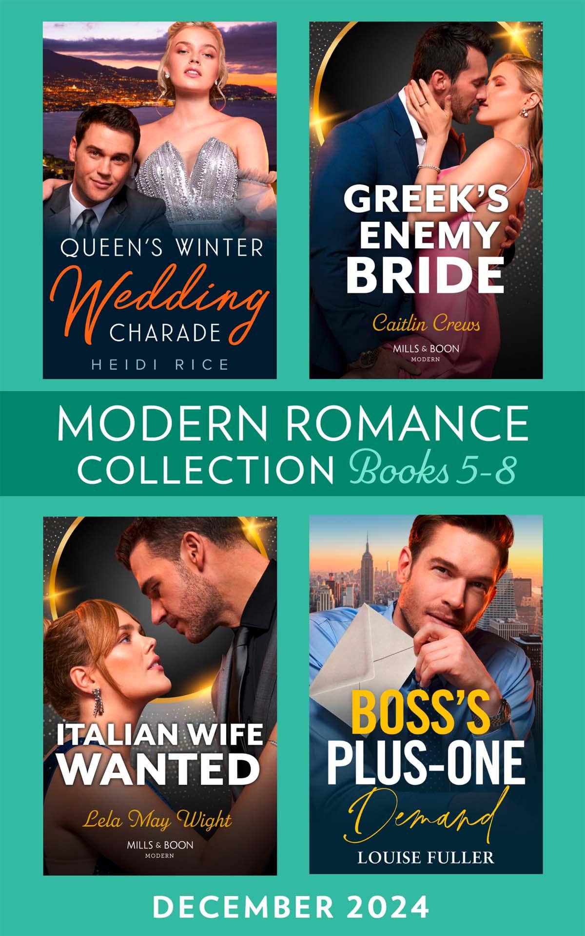 Modern Romance Collection December 2024 Books 58 Heidi Rice Caitlin Crews Lela May Wight Louise Fuller