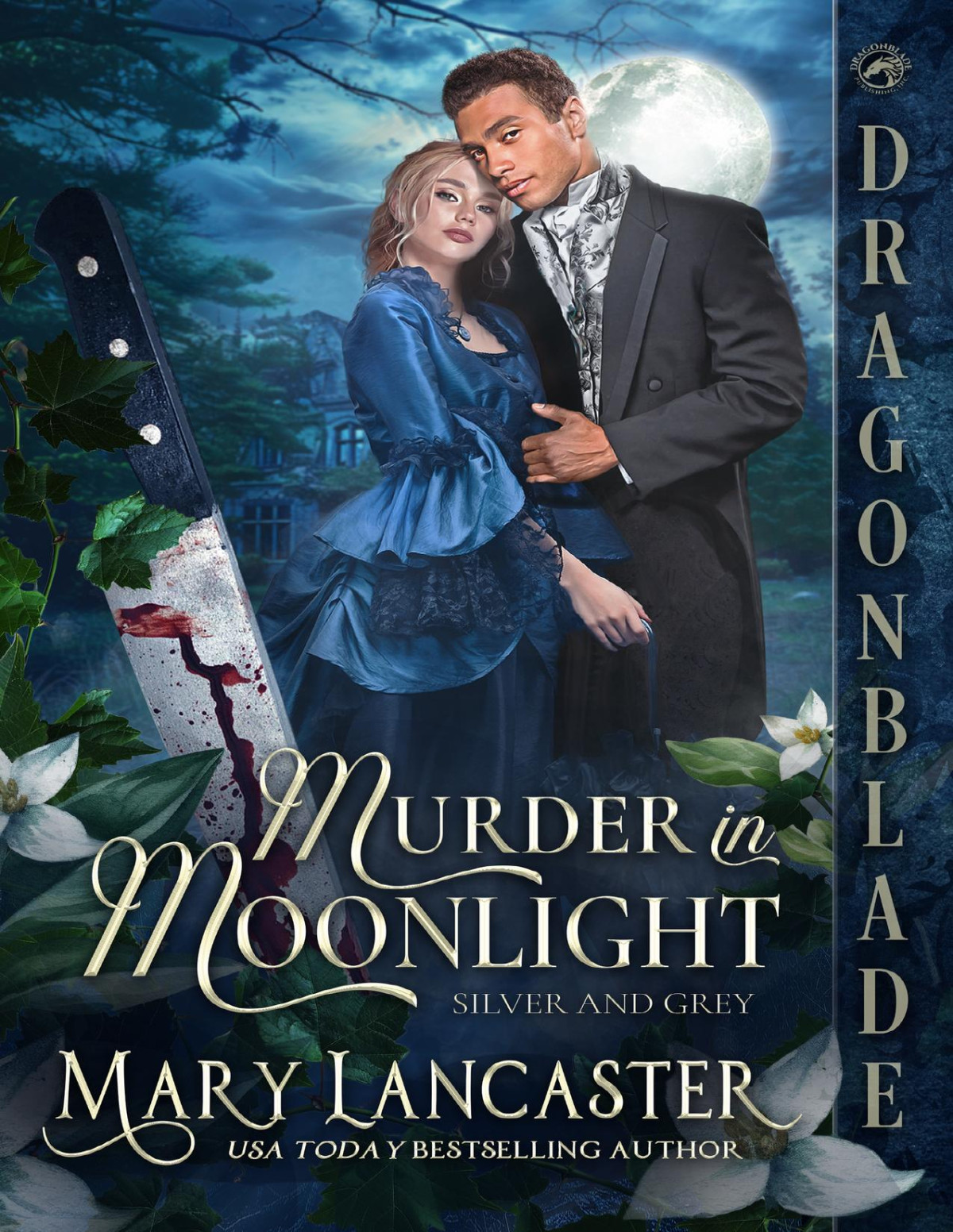 Murder In Moonlight Victorian Historical Romance Mystery Silver And Grey Book 1 Mary Lancaster