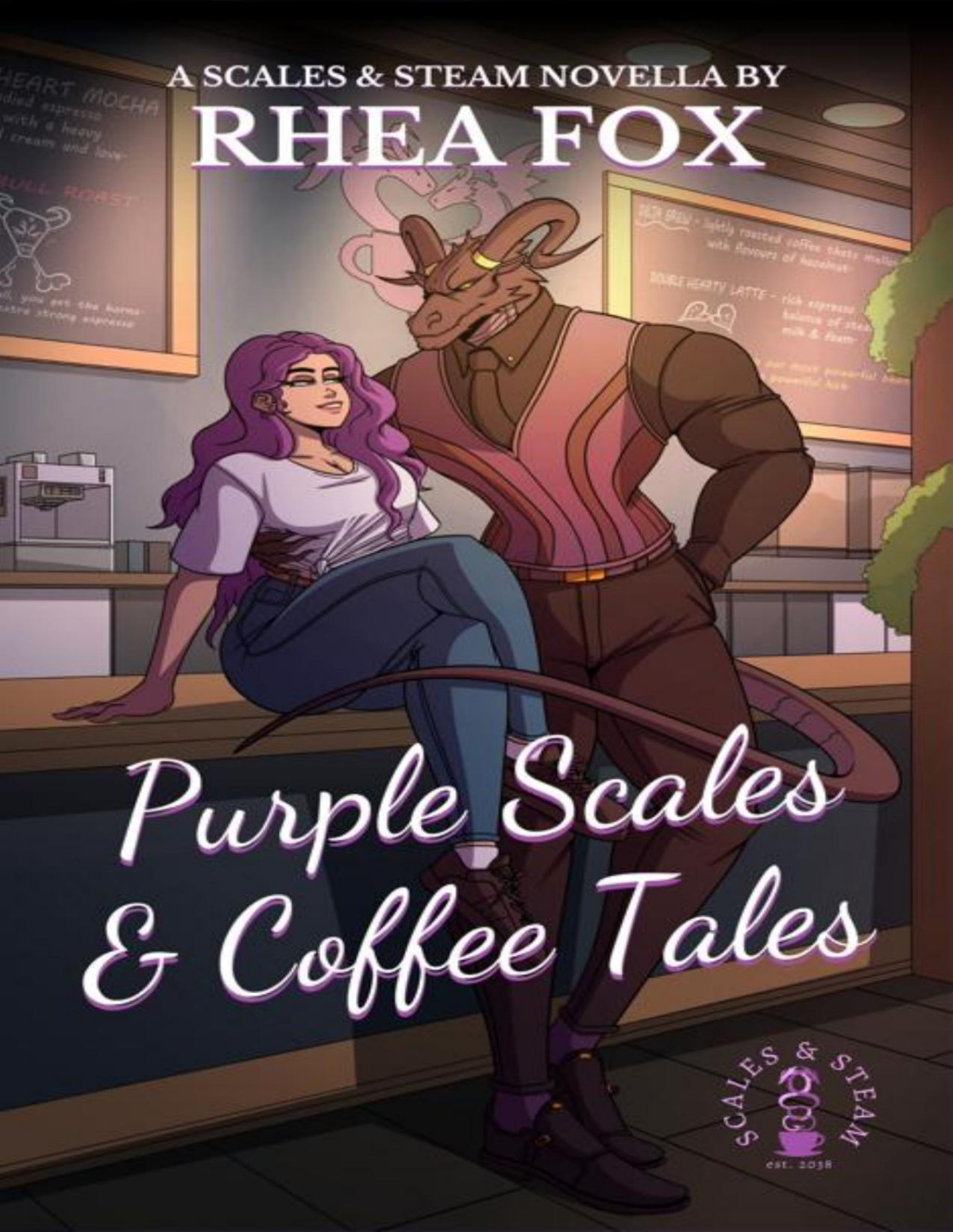 Purple Scales Coffee Tales A Scales Steam Novella Rhea Fox