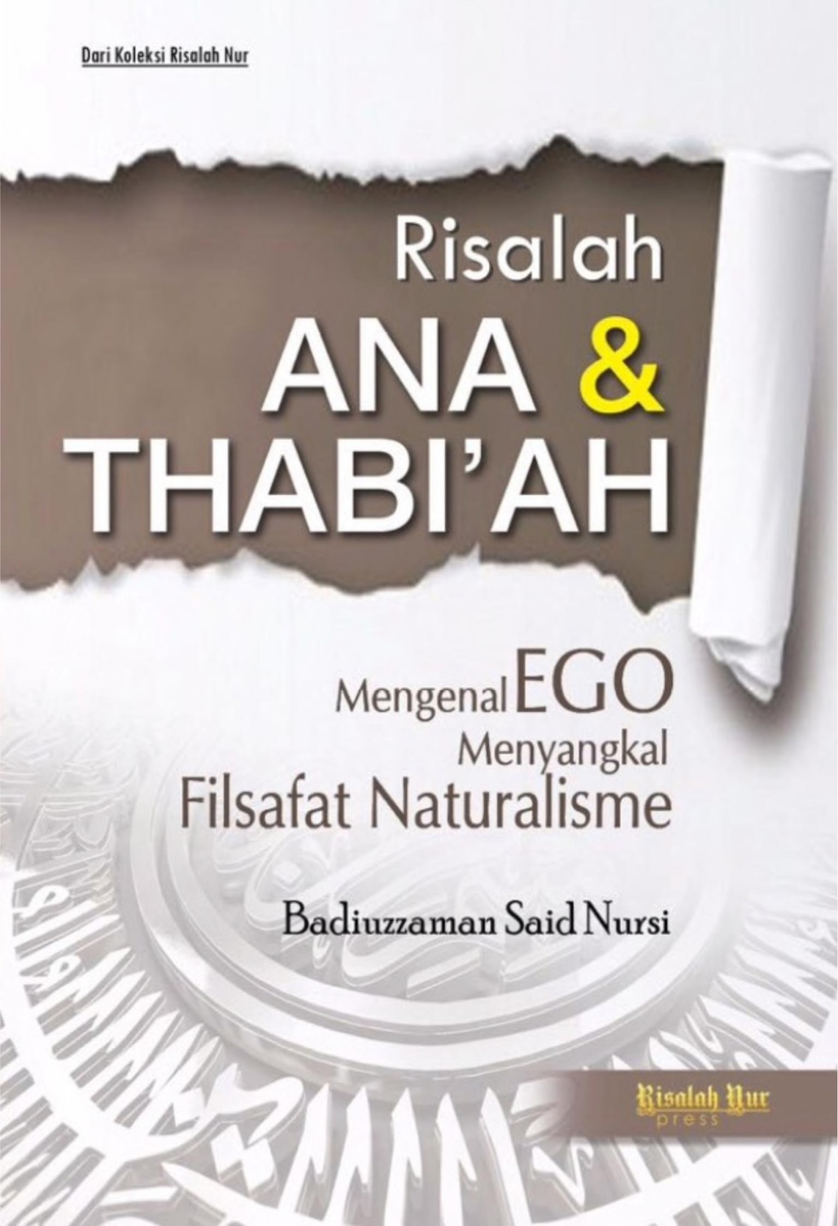 Risalah Ana Thabiah Mengenal Ego Menyangkal Filsafat Naturalisme Pertama Badiuzzaman Said Nursi